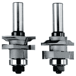 Router Bit Stile/Rail, Bead, 2 Flute, 1/2" SH, C.T. Alt 1 - Image