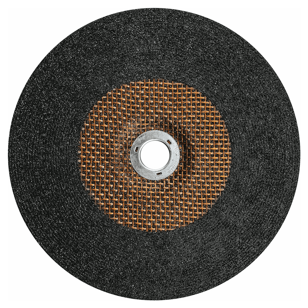 9" 24 Grit General Purpose Metal Grinding Wheel, Aluminum Oxide (10/Pack) Alt 2 - Image