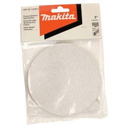 5" PSA 60 Grit Abrasive Sanding Disc, Aluminum Oxide on Paper (10/Pack) Alt 1 - Image