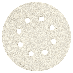 5" Hook/Loop 40 Grit Abrasive 8 Holes Sanding Disc, Aluminum Oxide on Paper (50/Pack) Main - Image