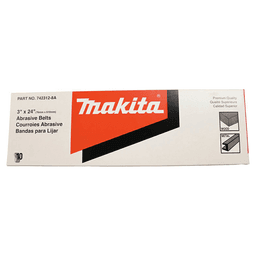 3" x 24" 80 Grit Abrasive Belt, Aluminum Oxide (10/Pack) Alt 1 - Image