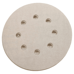 5" Hook/Loop 400 Grit Abrasive 8 Holes Sanding Disc, Aluminum Oxide on Paper (5/Pack) Main - Image