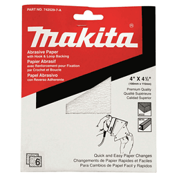 4-1/2" x 4-1/2" Multiple Grit Aluminum Oxide Abrasive Sheet (6/Pack) Alt 1 - Image