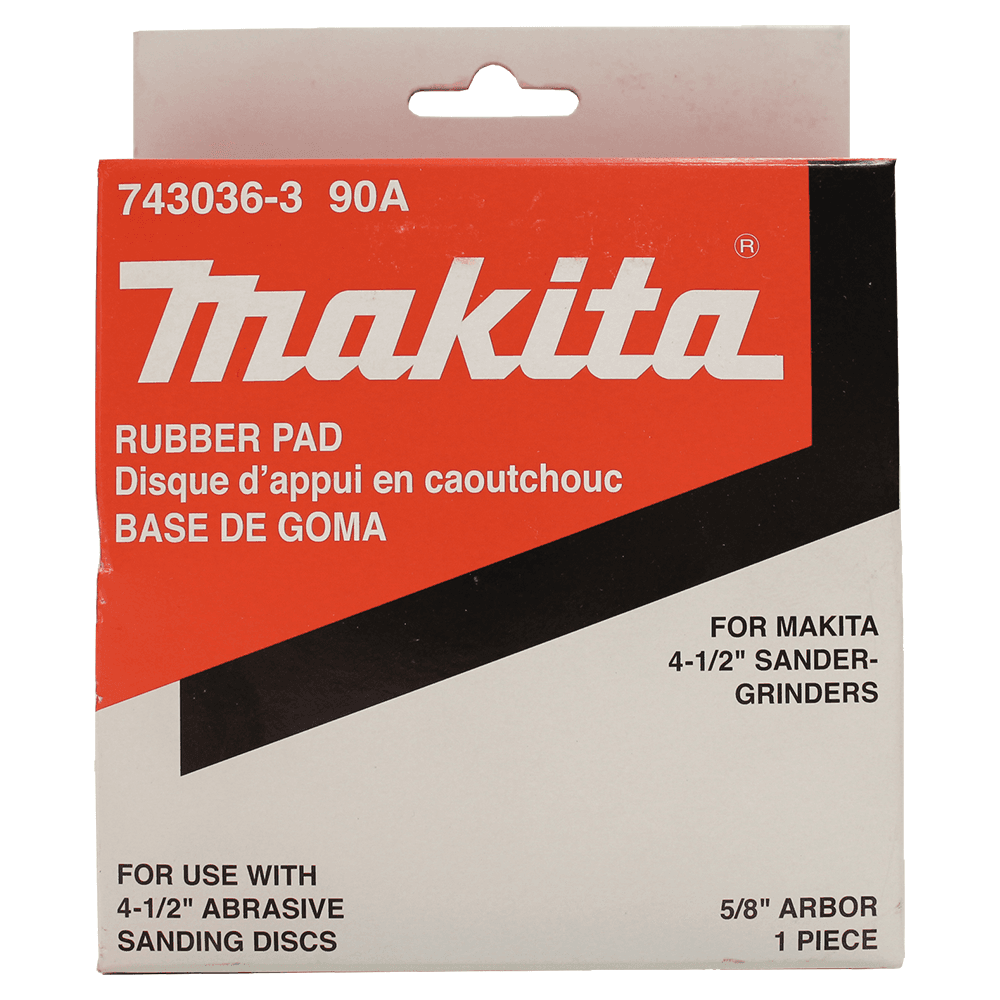 4‑1/2" Rubber Backing Pad Alt 1 - Image