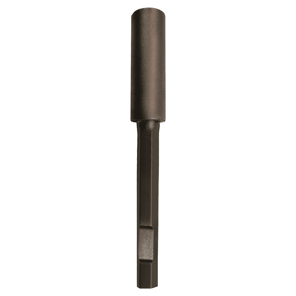 3/4" x 2-3/4" x 10" Ground Rod Driver, 3/4" Hex Main - Image