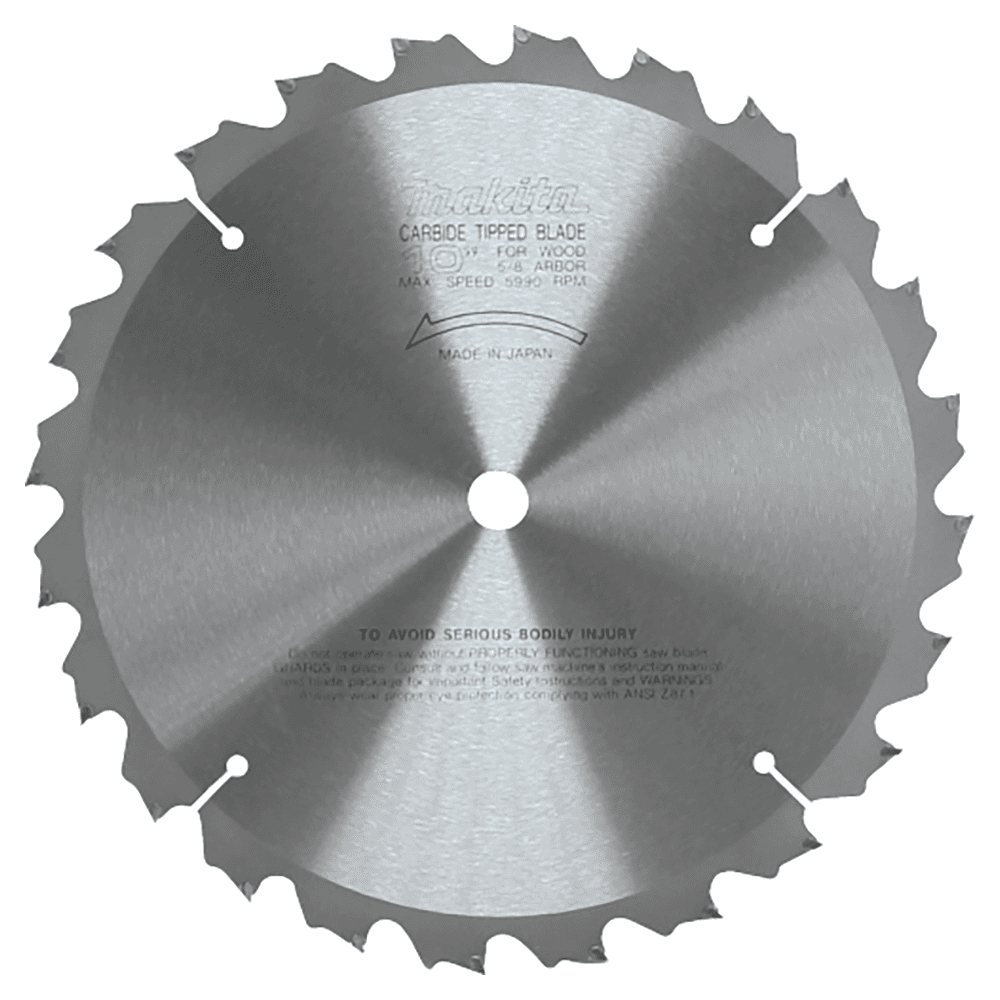 10" 24 Teeth Table Saw Blade Main - Image