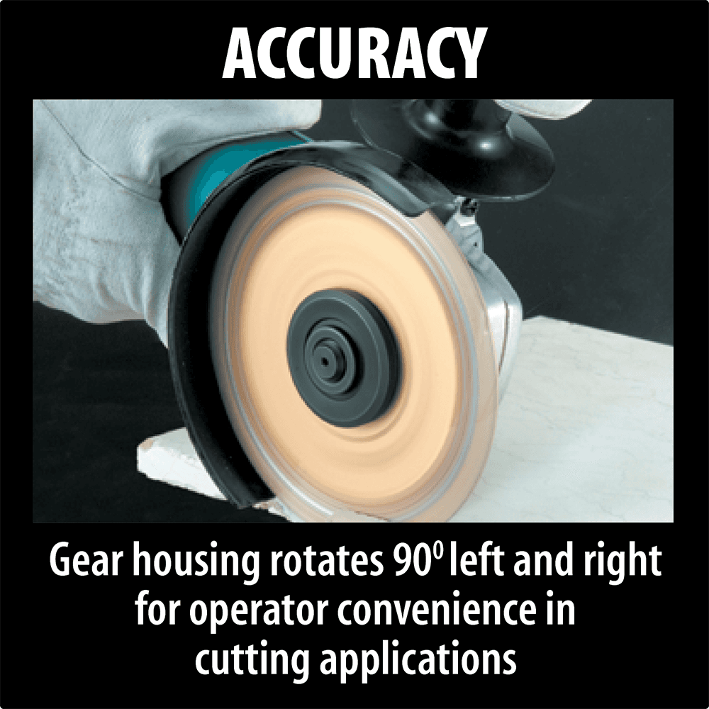 4-1/2" Paddle Switch Angle Grinder Alt 5 - Image