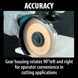 4-1/2" Paddle Switch Cut-Off Angle Grinder Alt 2 - Image