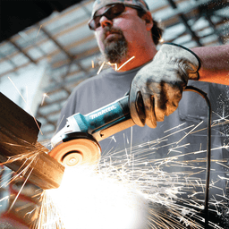 4-1/2" SJS High-Power Paddle Switch Angle Grinder Alt 1 - Image