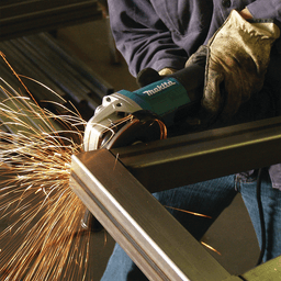4-1/2" SJS High-Power Paddle Switch Angle Grinder Alt 3 - Image