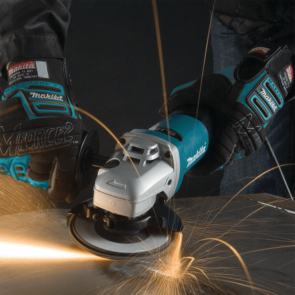 4-1/2" SJS High-Power Paddle Switch Angle Grinder Alt 4 - Image