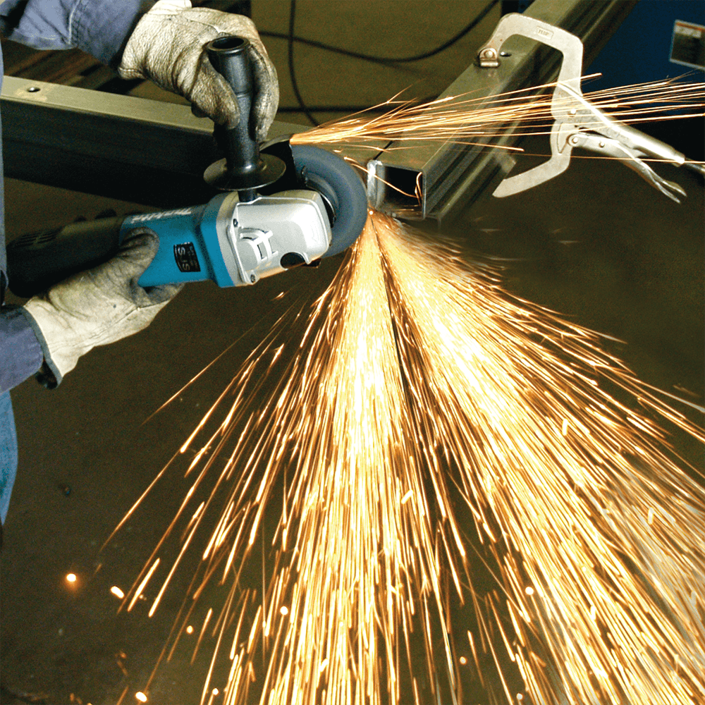 4-1/2" SJS High-Power Paddle Switch Angle Grinder Alt 6 - Image
