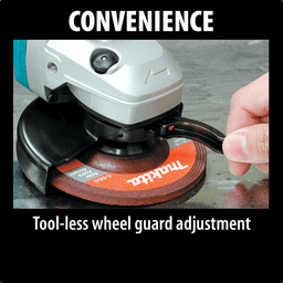 4-1/2" SJS High-Power Paddle Switch Angle Grinder Alt 7 - Image