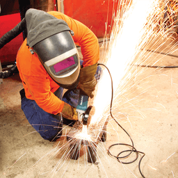 5" SJS High-Power Paddle Switch Angle Grinder Alt 7 - Image