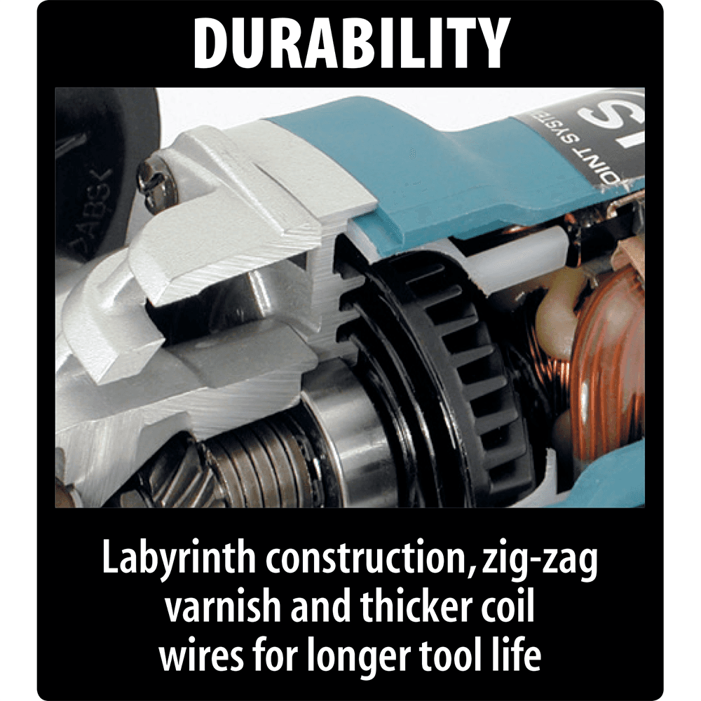 5" SJS High-Power Paddle Switch Cut-Off Angle Grinder Alt 11 - Image