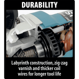 5" SJS High-Power Paddle Switch Cut-Off Angle Grinder Alt 11 - Image