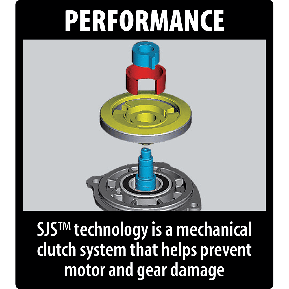 5" SJS High-Power Paddle Switch Cut-Off Angle Grinder Alt 12 - Image