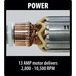 5" SJS High-Power Paddle Switch Cut-Off Angle Grinder Alt 13 - Image