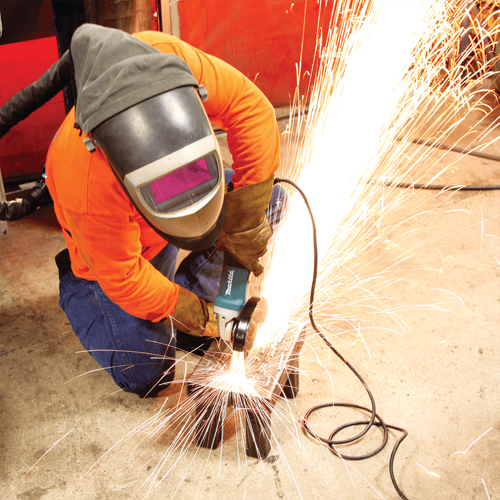 5" SJS High-Power Paddle Switch Cut-Off Angle Grinder Alt 7 - Image