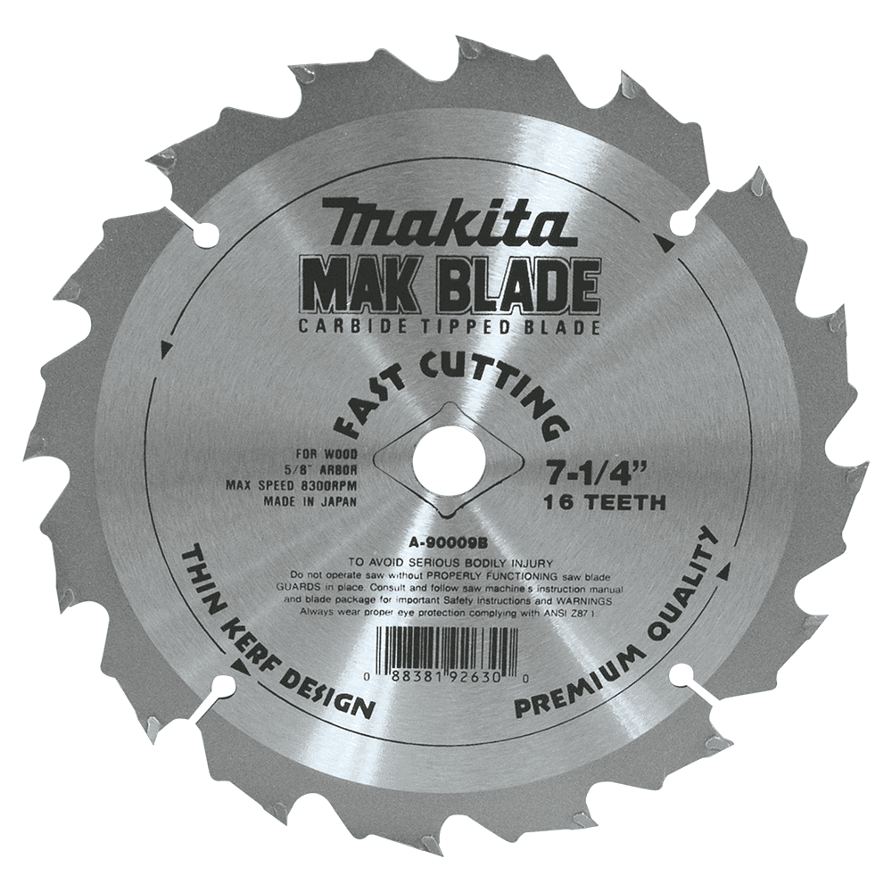 7-1/4" x 16 Teeth Cross-Cut Circular Saw Blade (10/pack) Main - Image