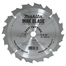 7-1/4" x 16 Teeth Cross-Cut Circular Saw Blade (10/pack) Main - Image