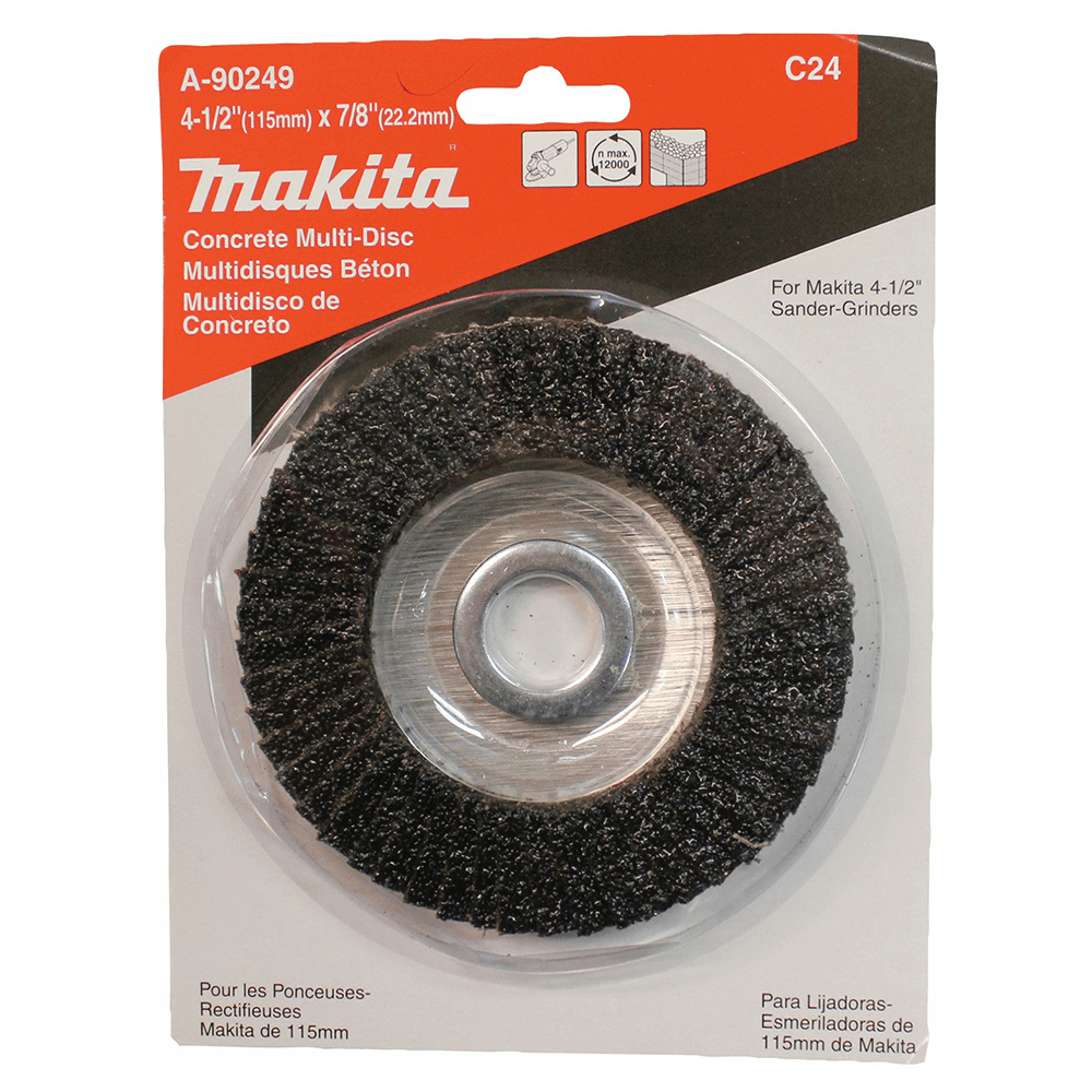 4-1/2" 24 Grit Multi-Disc, Zirconium Alt 2 - Image