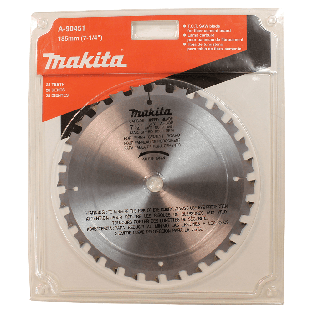 7-1/4" x 28 Teeth Cross-Cut Fiber Cement Blade Alt 1 - Image