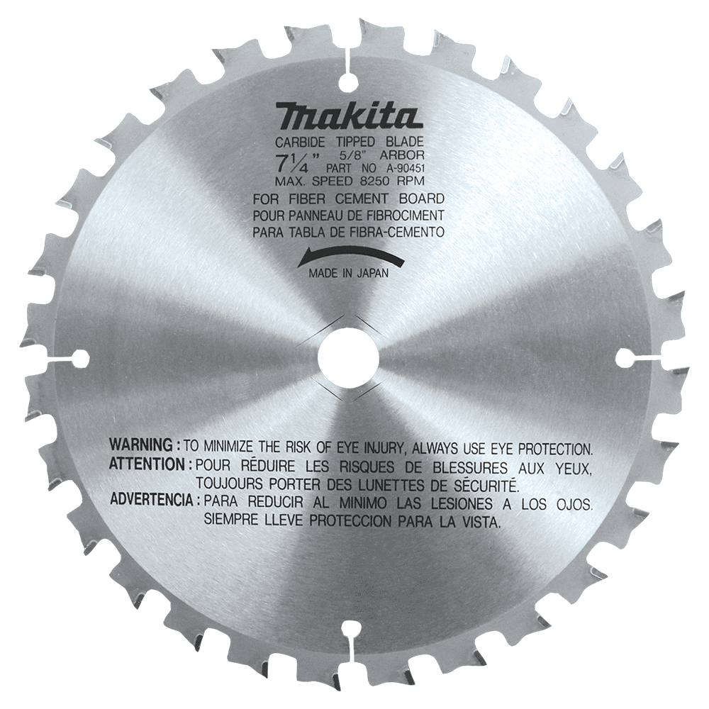 7-1/4" x 28 Teeth Cross-Cut Fiber Cement Blade Main - Image