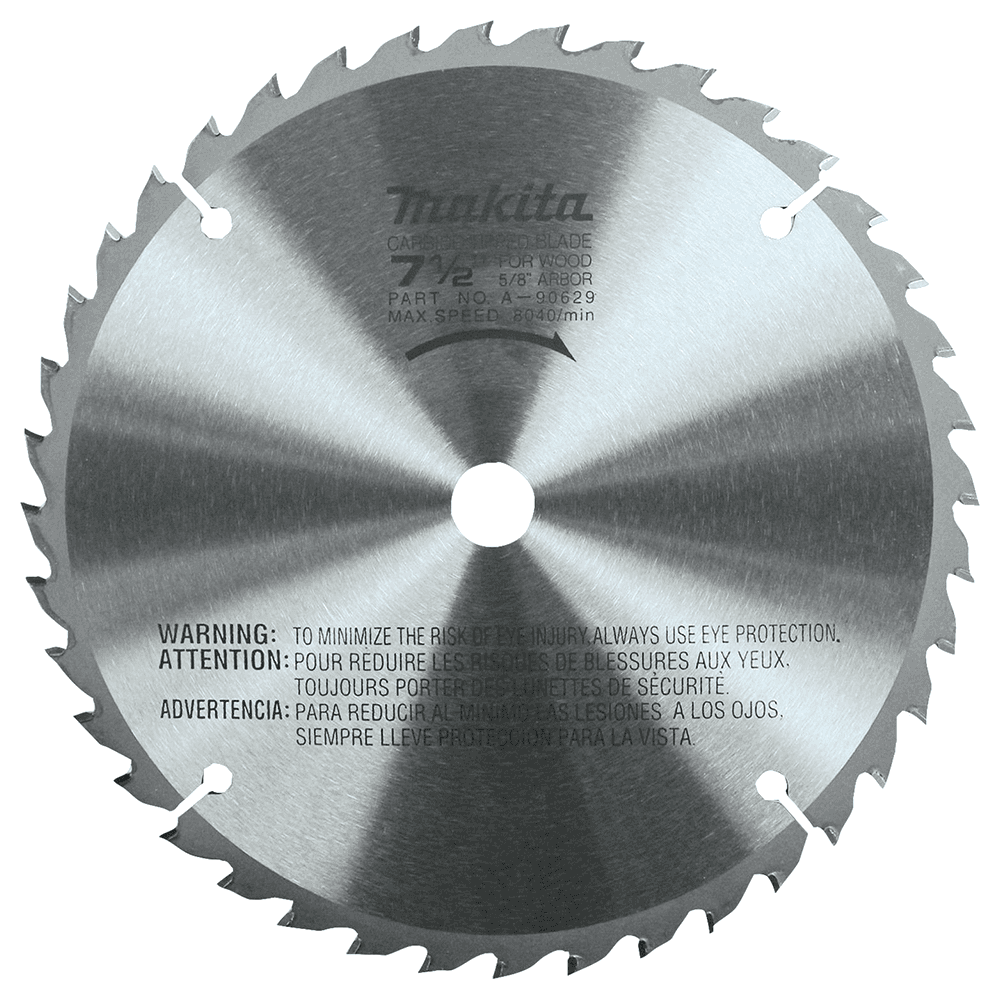 7-1/2" x 40 Teeth Cross-Cut Max Efficiency Miter Saw Blade Main - Image