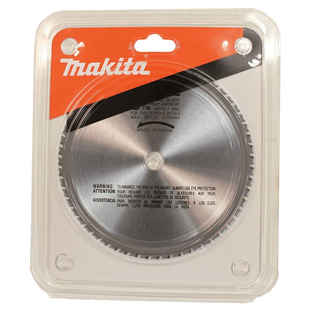 6-1/4" x 56 Teeth Cross-Cut Saw Blade Alt 1 - Image