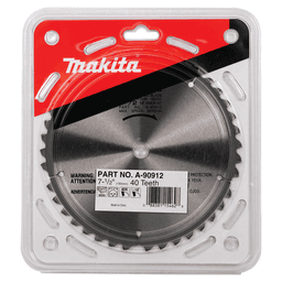 7-1/2" x 40 Teeth Carbide-Tipped Miter Saw Blade Alt 1 - Image
