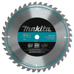 10" x 40 Teeth Cross-Cut Micro-Polished Miter Saw Blade Main - Image