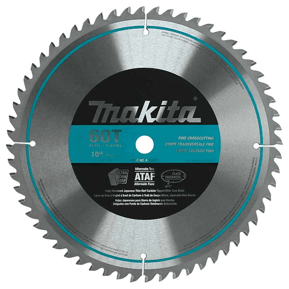 10" x 60 Teeth True Cut Micro-Polished Miter Saw Blade Main - Image