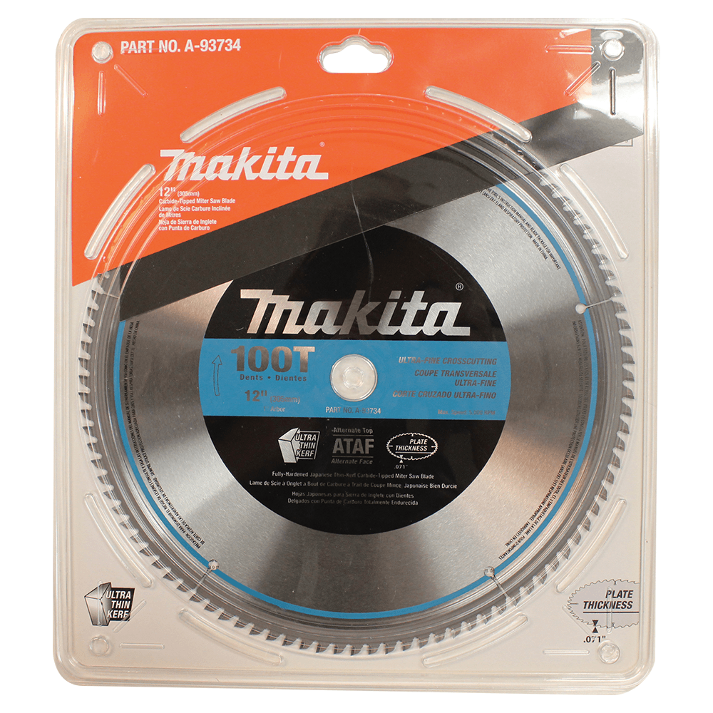 12" x 100 Teeth Micro-Polished Miter Saw Blade Alt 1 - Image