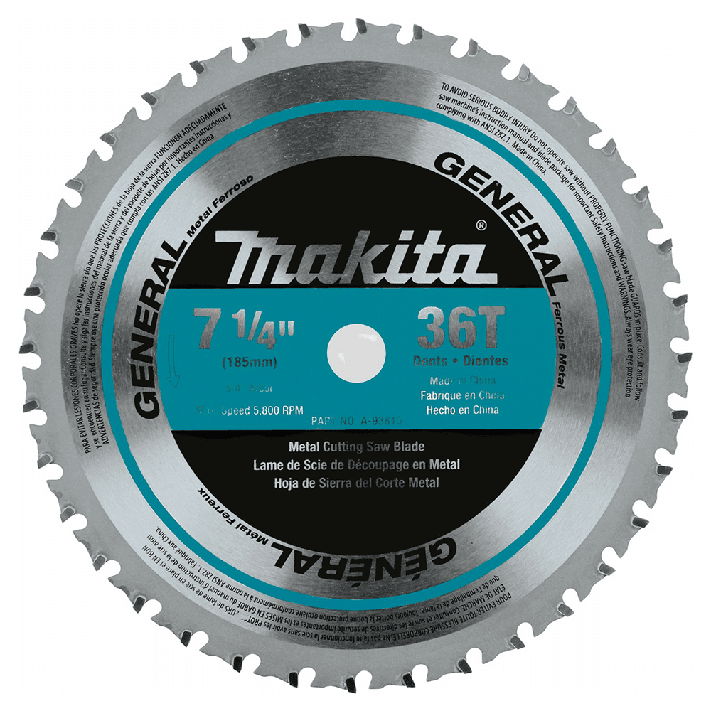 7-1/4" x 36 Teeth Cross-Cut Saw Blade Main - Image