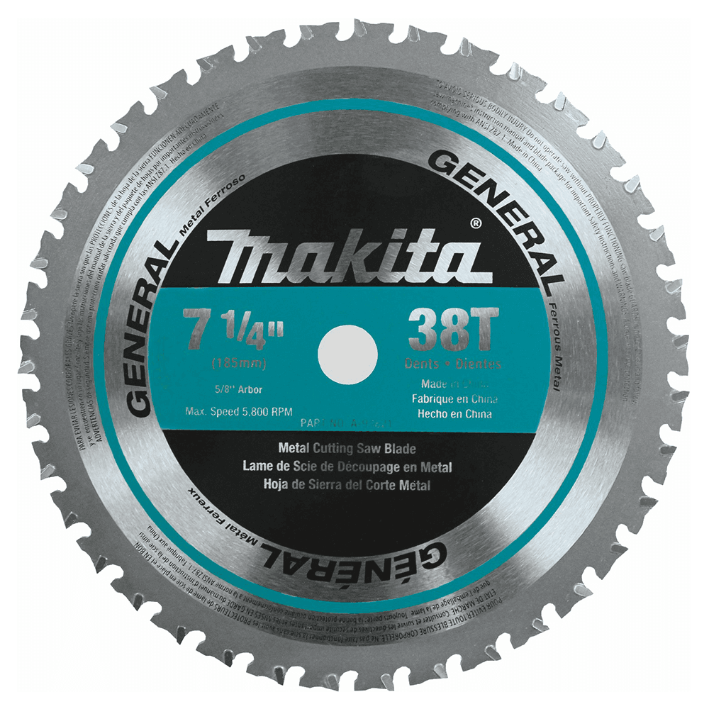 7-1/4" x 38 Teeth Cross-Cut Saw Blade Main - Image