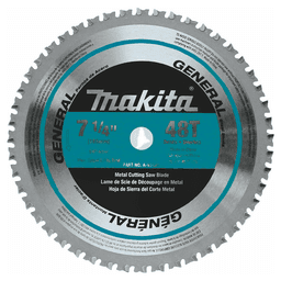 7-1/4" x 48 Teeth Cross-Cut Saw Blade Main - Image