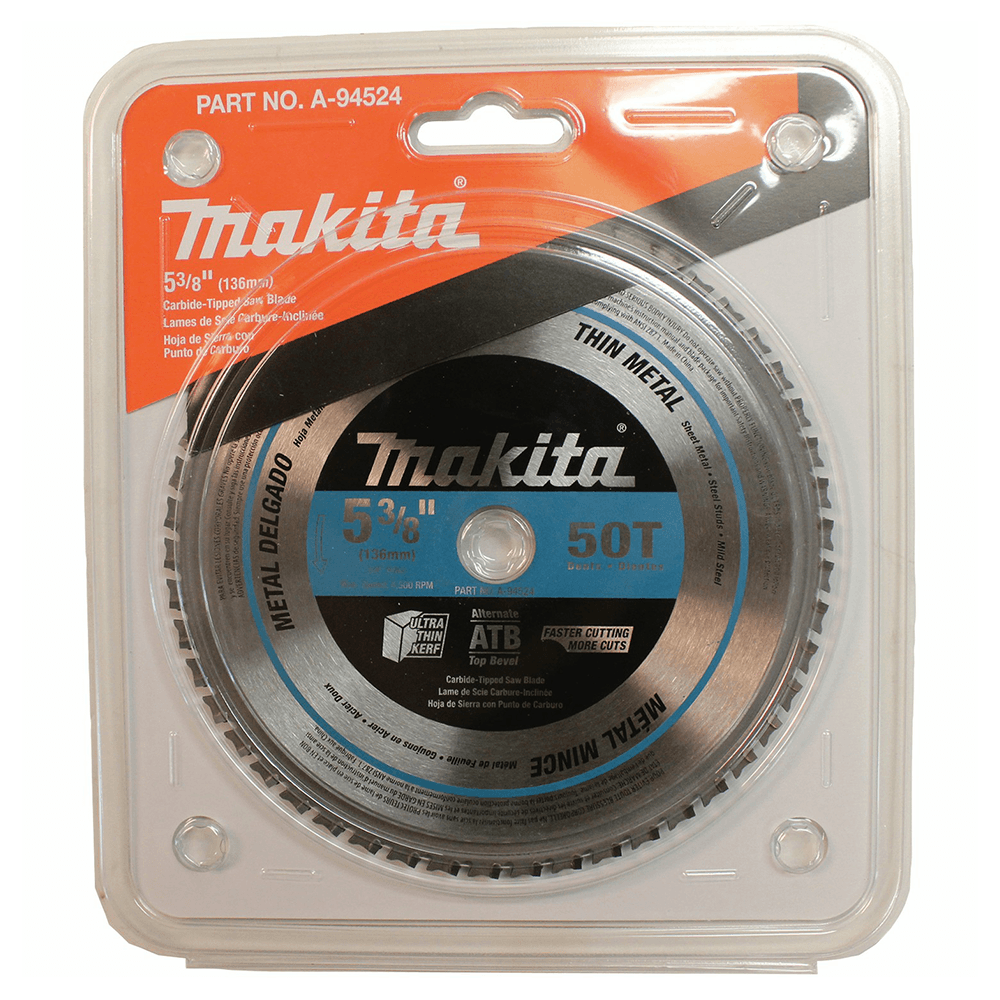 5-3/8" x 50 Teeth Ferrous Metal Cross-Cut Saw Blade Alt 1 - Image
