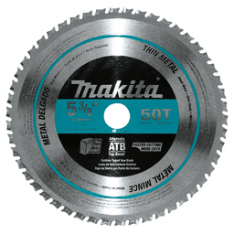 5-3/8" x 50 Teeth Ferrous Metal Cross-Cut Saw Blade Main - Image