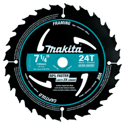 7-1/4" x 24 Teeth Carbide-Tipped Ultra-Coated Circular Saw Blade (10/Pack) Main - Image