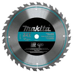 10" 32 Teeth Carbide‑Tipped Table Saw Blade Main - Image