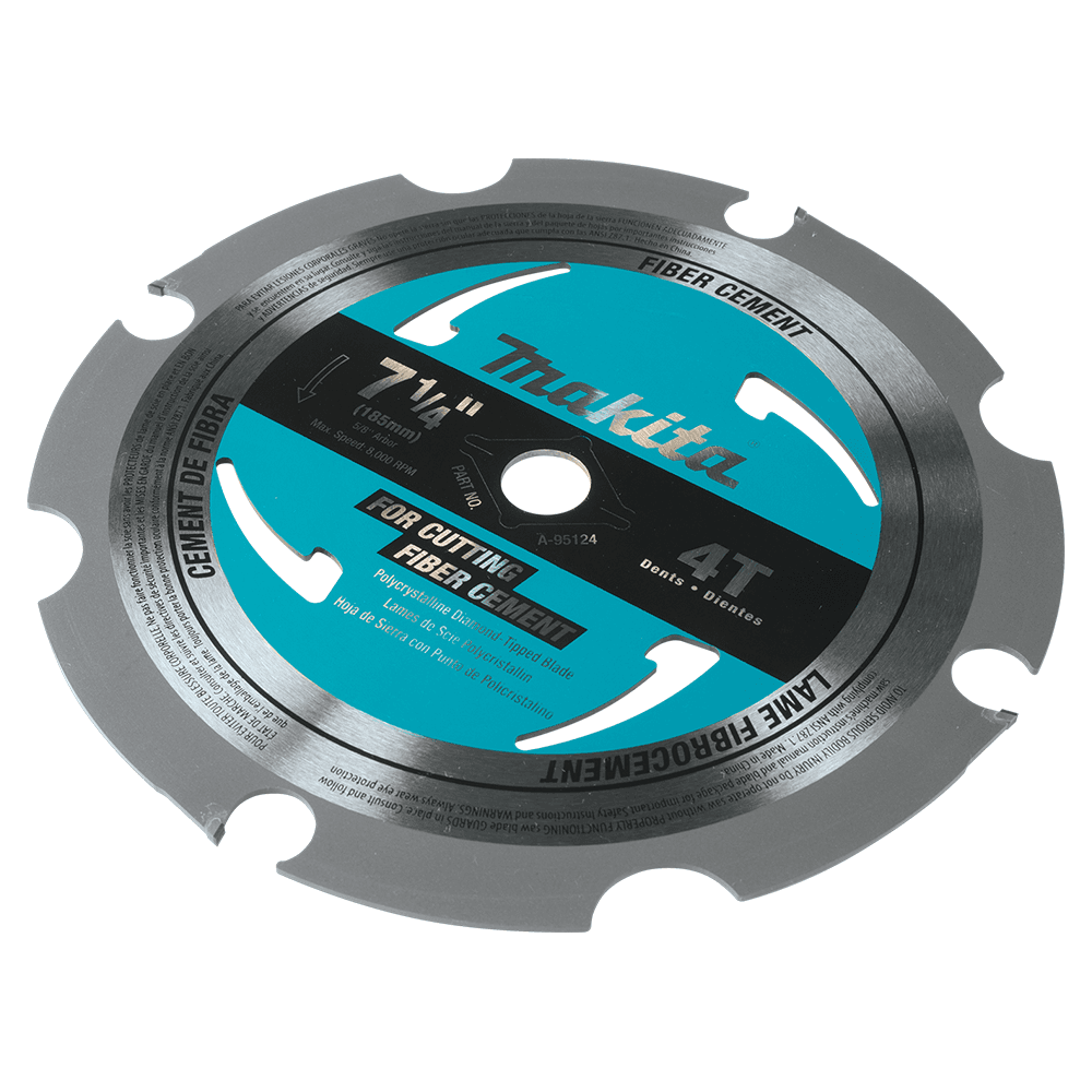 7-1/4" x 4 Teeth PCD Cross-Cut Circular Saw Blade Alt 1 - Image