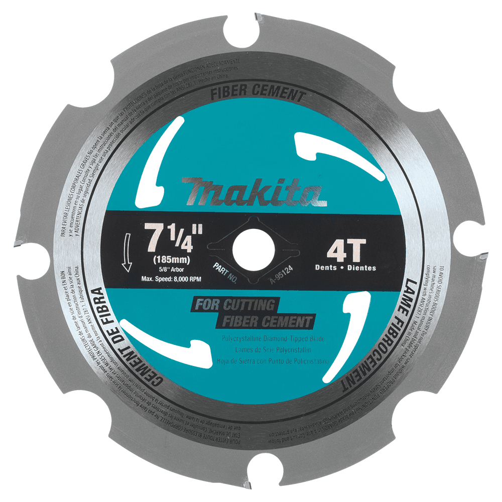 7-1/4" x 4 Teeth PCD Cross-Cut Circular Saw Blade Main - Image