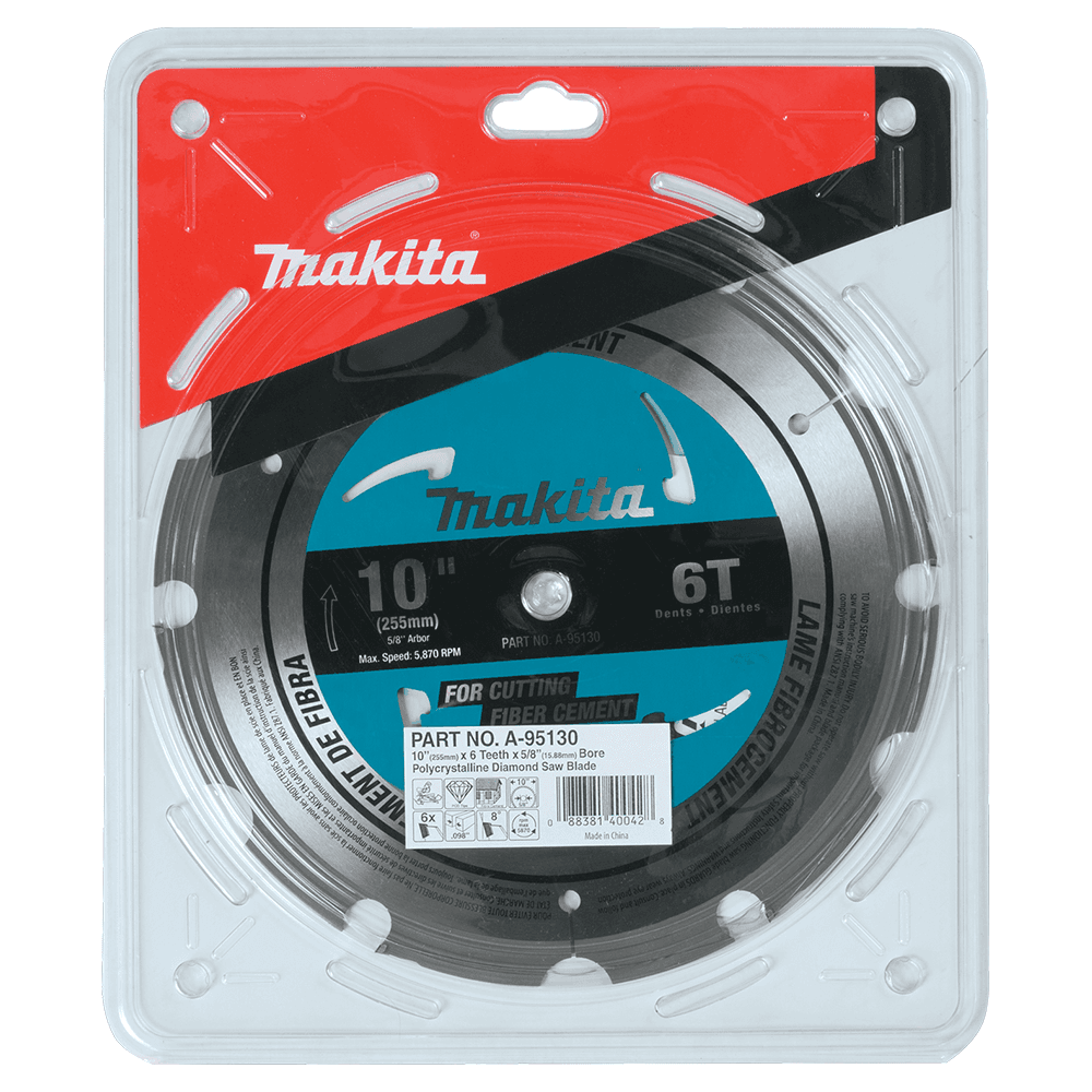 10" x 6 Teeth PCD Miter Saw Blade Alt 1 - Image