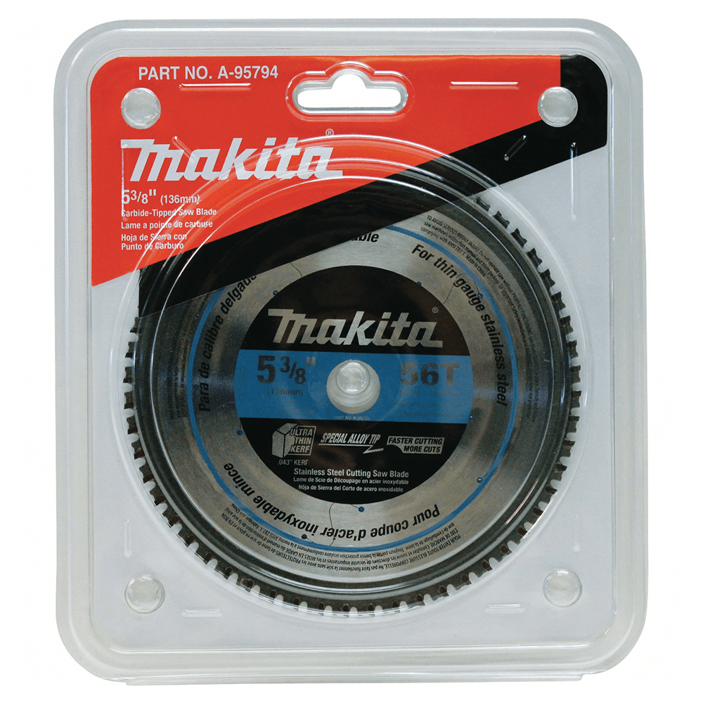 5-3/8" x 56 Teeth Cross-Cut Saw Blade Alt 1 - Image