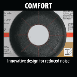4-1/2" Inox 36 Grit Grinding Wheel, Aluminum Oxide Alt 7 - Image