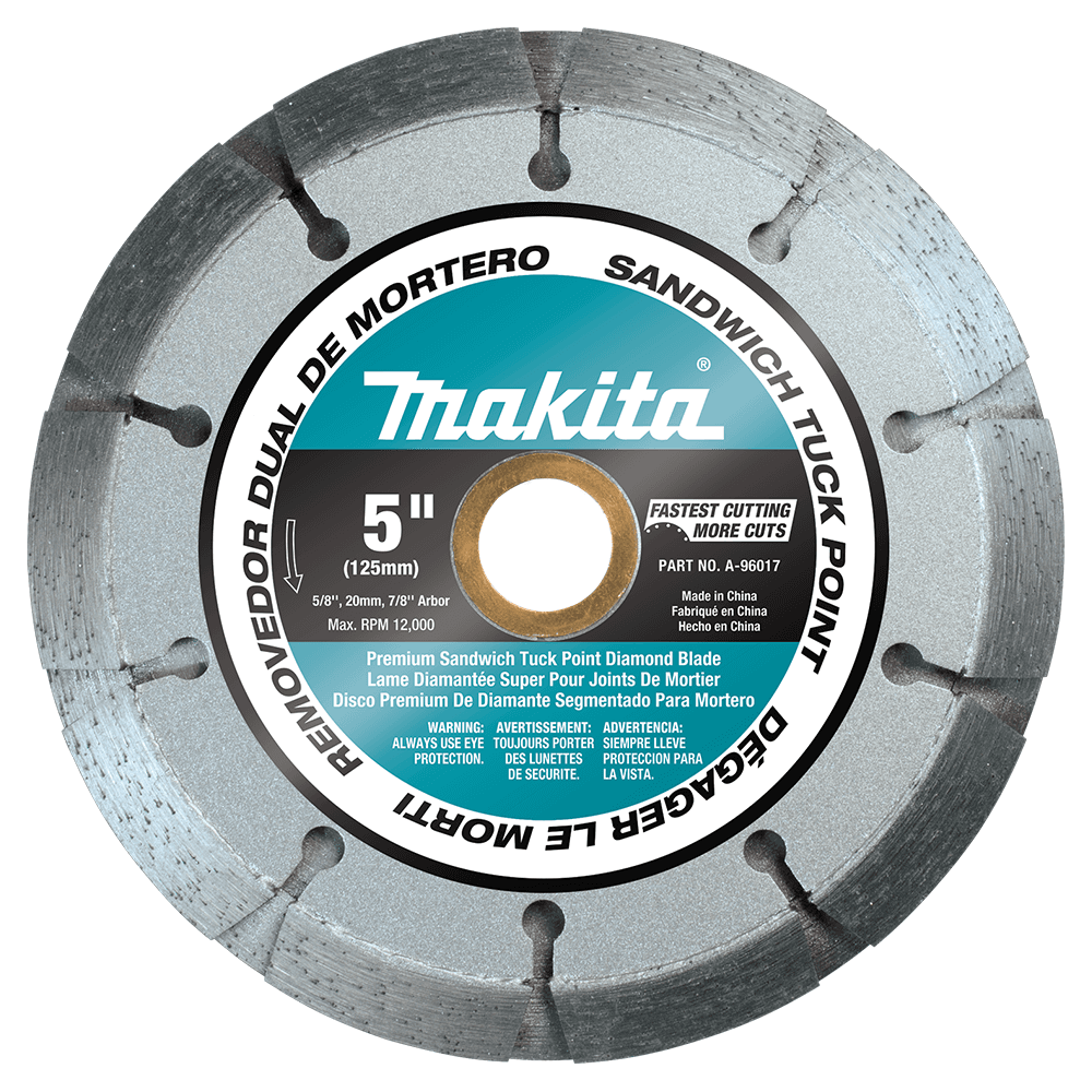 5" Dual Sandwich Diamond Tuck Point Blade Main - Image
