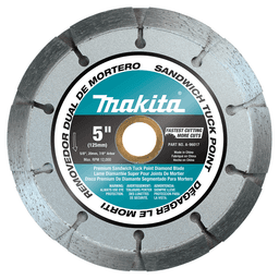 5" Dual Sandwich Diamond Tuck Point Blade Main - Image