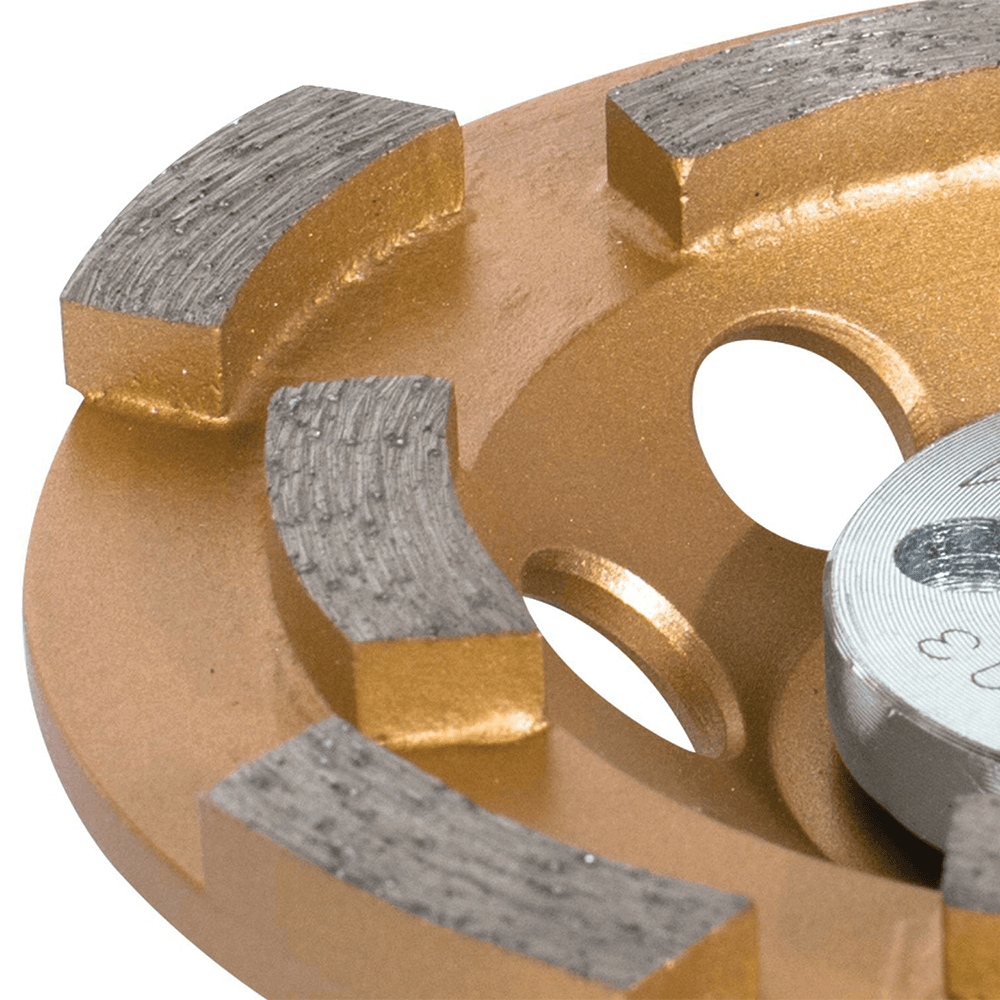 4-1/2" Low-Vibration Double Row Diamond Cup Wheel Alt 3 - Image