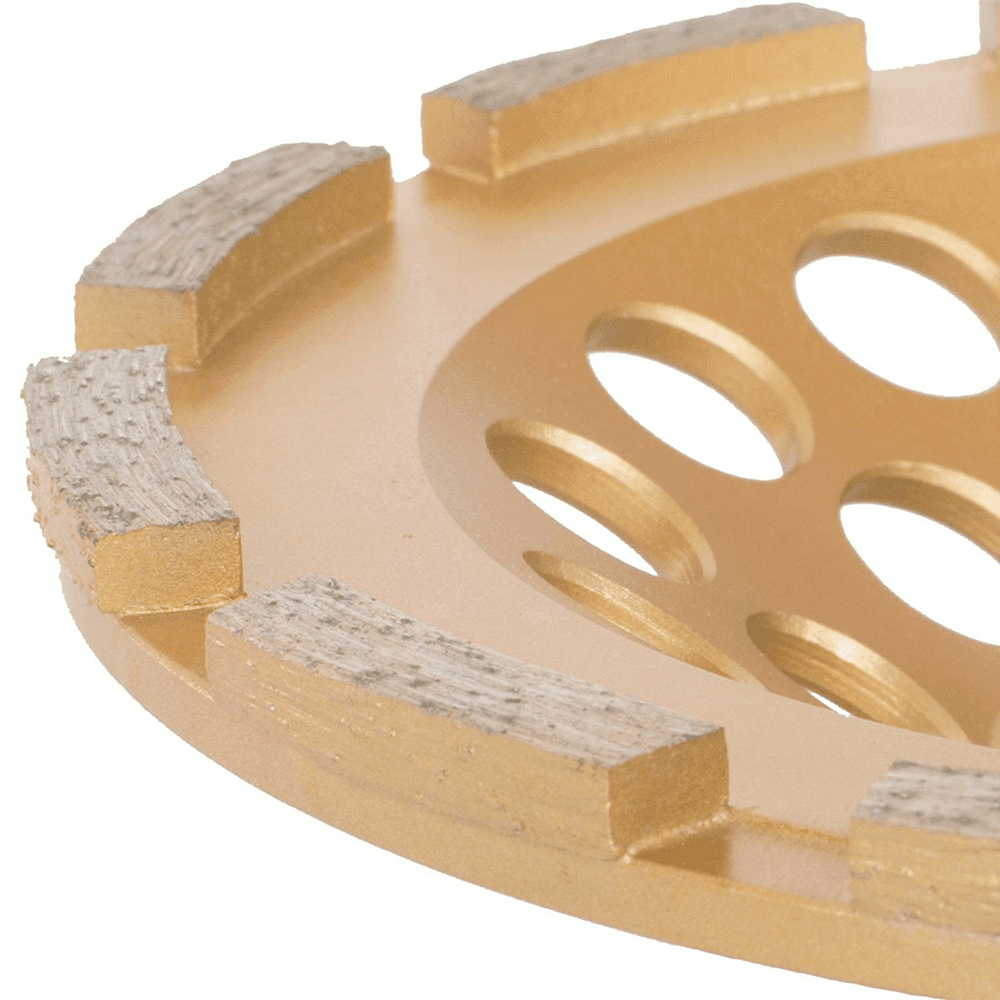 7" Low-Vibration Single Row Diamond Cup Wheel Alt 2 - Image